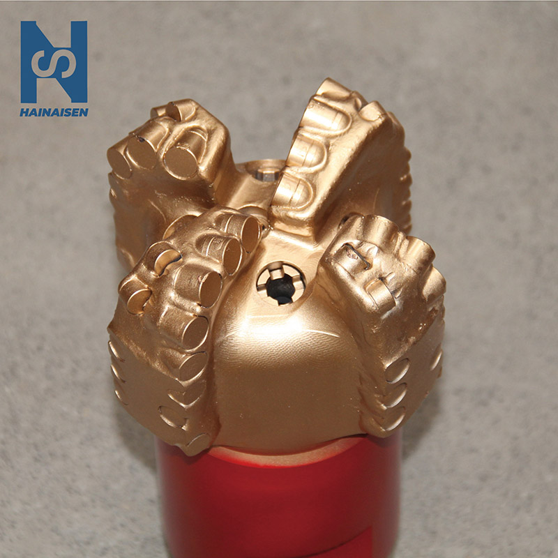 Four Blade Wing High Performance Petroleum Drill Bit